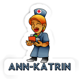 Krankenschwester Aufkleber Ann-katrin Image