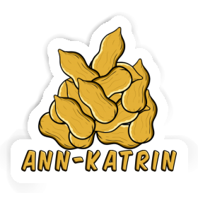 Sticker Erdnuss Ann-katrin Image