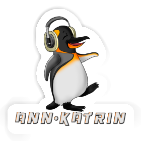 Ann-katrin Sticker Musik-Pinguin Image