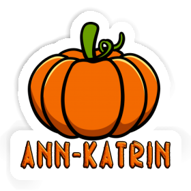 Ann-katrin Aufkleber Kürbis Image
