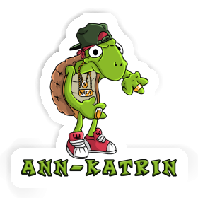 Ann-katrin Sticker Hip Hop Schildkröte Image