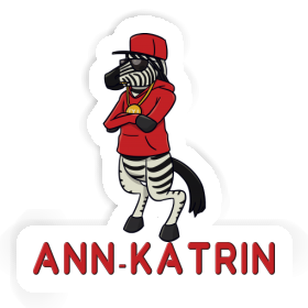 Sticker Ann-katrin Zebra Image