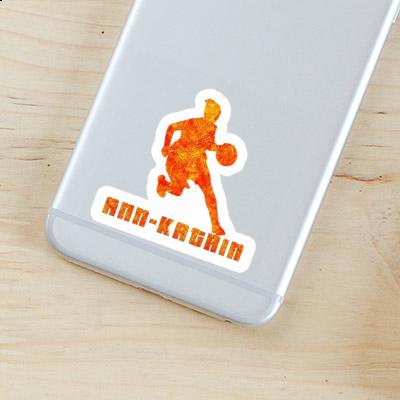 Sticker Ann-katrin Basketball Player Notebook Sticker Ann-katrin Basketball Player Gift package Image