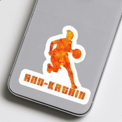 Sticker Ann-katrin Basketball Player Notebook Sticker Ann-katrin Basketball Player Gift package Image