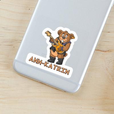 Sticker Ann-katrin Gitarrist Notebook Sticker Ann-katrin Gitarrist Gift package Image