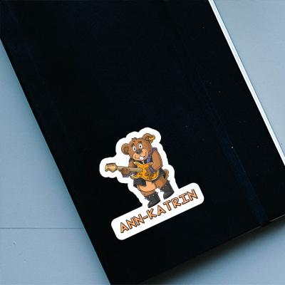 Sticker Ann-katrin Gitarrist Notebook Sticker Ann-katrin Gitarrist Gift package Image