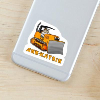 Ann-katrin Sticker Bulldozer Notebook Ann-katrin Sticker Bulldozer Gift package Image