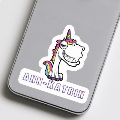 Aufkleber Einhorn Ann-katrin Notebook Aufkleber Einhorn Ann-katrin Notebook Image