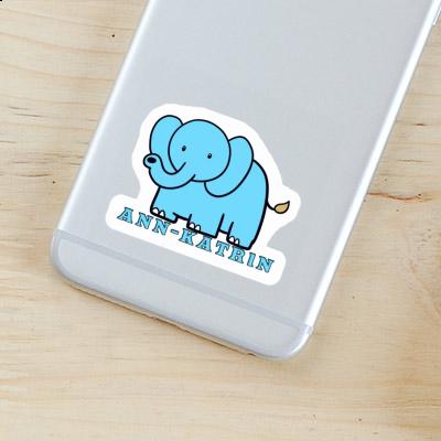Ann-katrin Sticker Elephant Notebook Ann-katrin Sticker Elephant Notebook Image