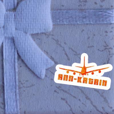 Sticker Airplane Ann-katrin Laptop Sticker Airplane Ann-katrin Laptop Image