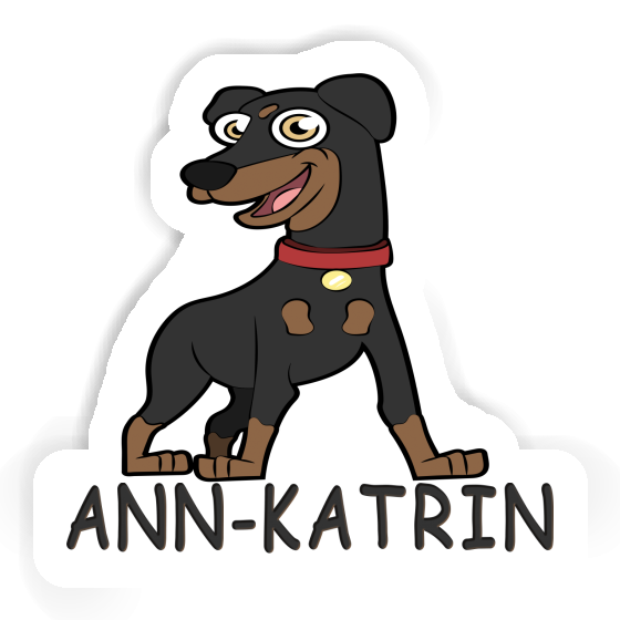 Pinscher Aufkleber Ann-katrin Laptop Pinscher Aufkleber Ann-katrin Laptop Image