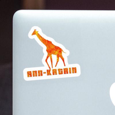 Giraffe Sticker Ann-katrin Laptop Giraffe Sticker Ann-katrin Laptop Image