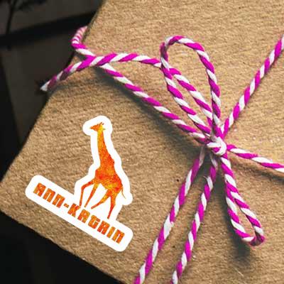 Giraffe Sticker Ann-katrin Notebook Image