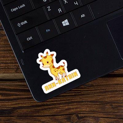 Ann-katrin Sticker Giraffe Notebook Ann-katrin Sticker Giraffe Gift package Image