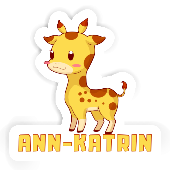 Ann-katrin Sticker Giraffe Ann-katrin Sticker Giraffe Image