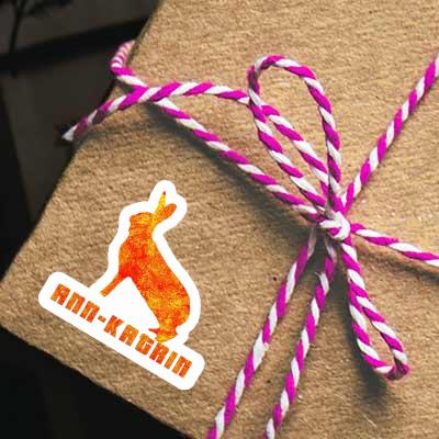 Sticker Ann-katrin Rabbit Notebook Sticker Ann-katrin Rabbit Gift package Image