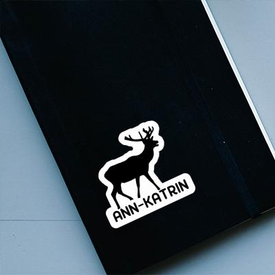 Hirsch Sticker Ann-katrin Notebook Hirsch Sticker Ann-katrin Notebook Image