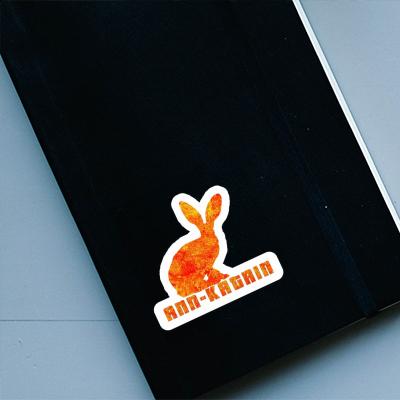 Hase Aufkleber Ann-katrin Notebook Hase Aufkleber Ann-katrin Gift package Image