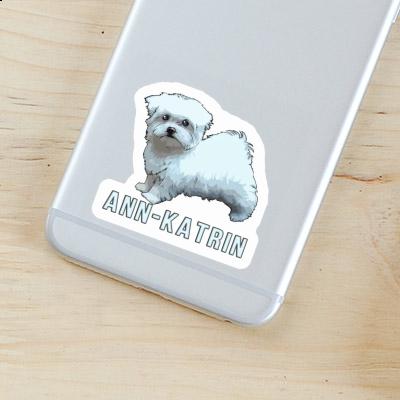 Sticker Ann-katrin Maltese Sticker Ann-katrin Maltese Image