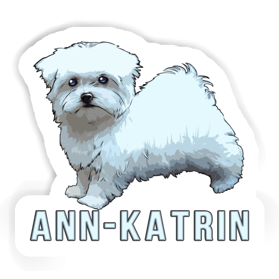 Sticker Ann-katrin Maltese Laptop Sticker Ann-katrin Maltese Laptop Image