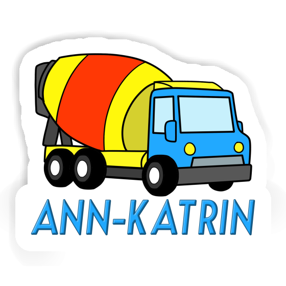 Sticker Mischer-LKW Ann-katrin Sticker Mischer-LKW Ann-katrin Image