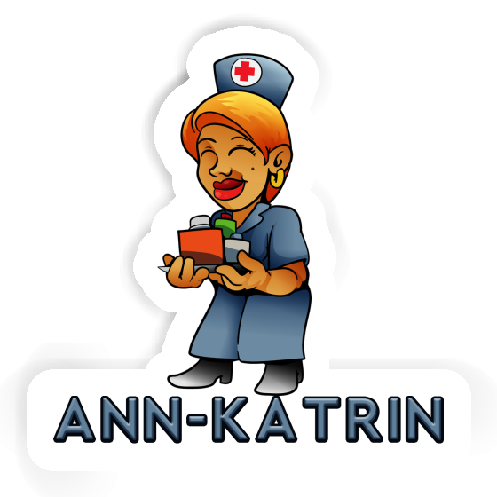 Krankenschwester Aufkleber Ann-katrin Laptop Image