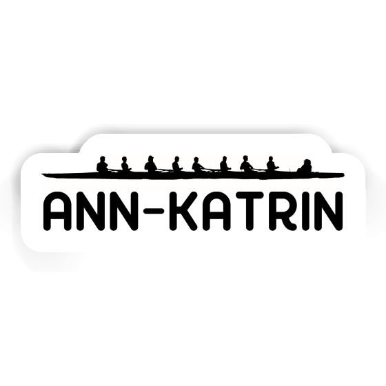 Ann-katrin Aufkleber Ruderboot Laptop Ann-katrin Aufkleber Ruderboot Laptop Image