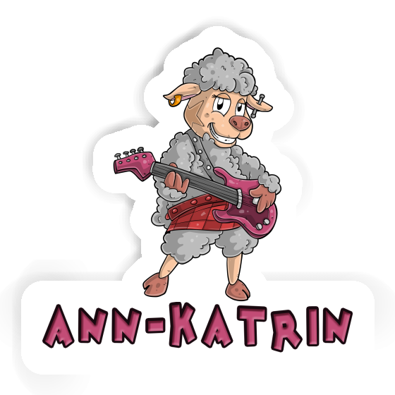 Sticker Rockergirl Ann-katrin Laptop Image