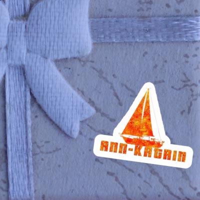 Segelboot Sticker Ann-katrin Notebook Segelboot Sticker Ann-katrin Gift package Image