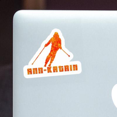 Ann-katrin Sticker Skifahrerin Notebook Ann-katrin Sticker Skifahrerin Gift package Image