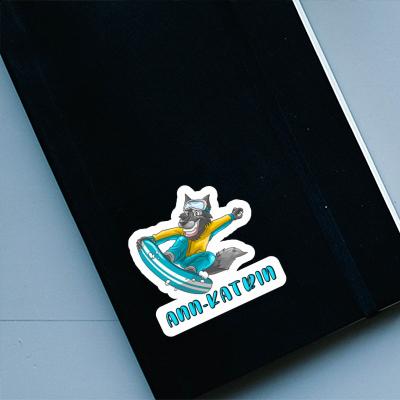 Ann-katrin Sticker Boarder Notebook Ann-katrin Sticker Boarder Gift package Image