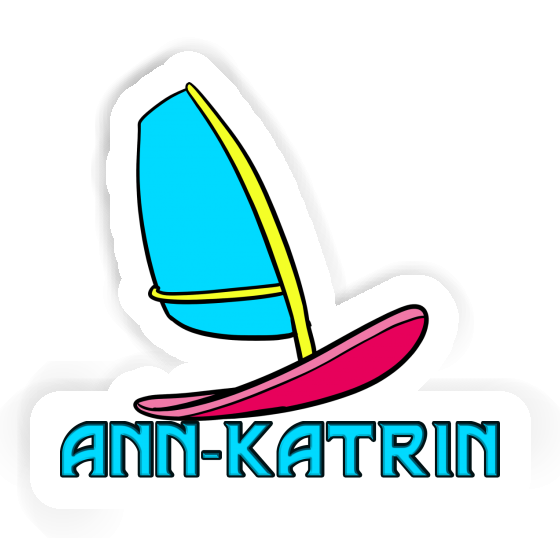 Sticker Windsurf Board Ann-katrin Notebook Sticker Windsurf Board Ann-katrin Gift package Image