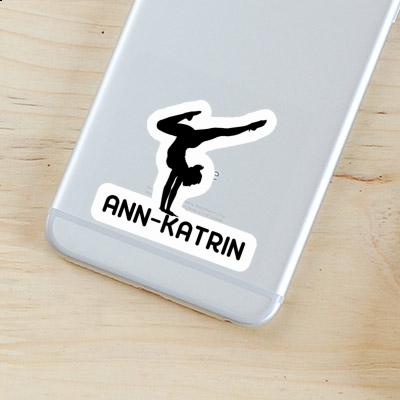 Sticker Ann-katrin Yoga Woman Laptop Sticker Ann-katrin Yoga Woman Laptop Image