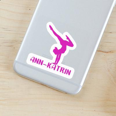 Yoga Woman Sticker Ann-katrin Yoga Woman Sticker Ann-katrin Image