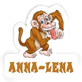 Anna-lena Sticker Ape Image