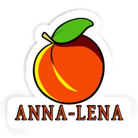 Sticker Aprikose Anna-lena Image
