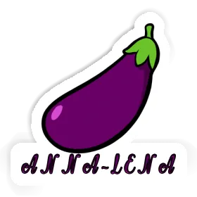 Anna-lena Sticker Eggplant Image
