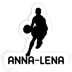 Joueur de basket-ball Autocollant Anna-lena Image