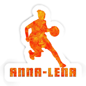Sticker Basketballspielerin Anna-lena Image