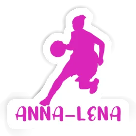 Sticker Anna-lena Basketballspielerin Image