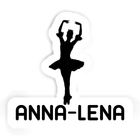 Anna-lena Aufkleber Ballerina Image