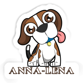 Sticker Anna-lena Beagle-Hund Image