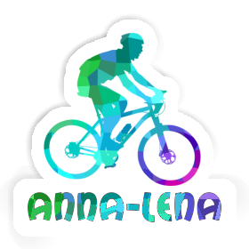 Aufkleber Biker Anna-lena Image