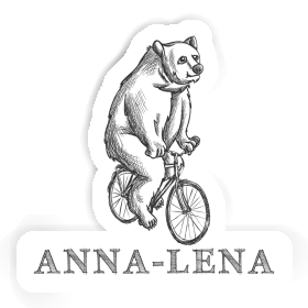 Anna-lena Sticker Bicycle rider Image
