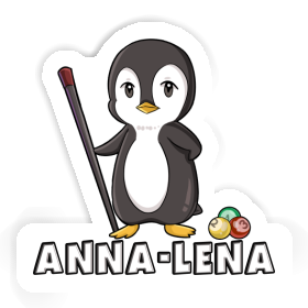 Anna-lena Sticker Billardspieler Image