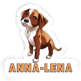 Boxer Dog Sticker Anna-lena Image