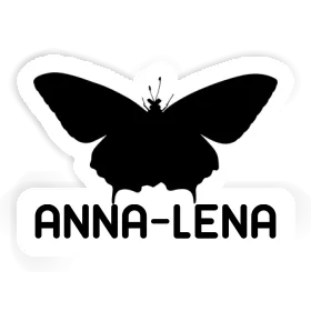 Anna-lena Autocollant Papillon Image