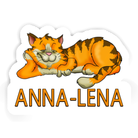 Anna-lena Aufkleber Katze Image