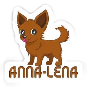 Chihuahua Autocollant Anna-lena Image