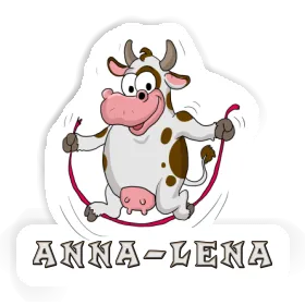 Anna-lena Sticker Skipping Ropes Cow Image